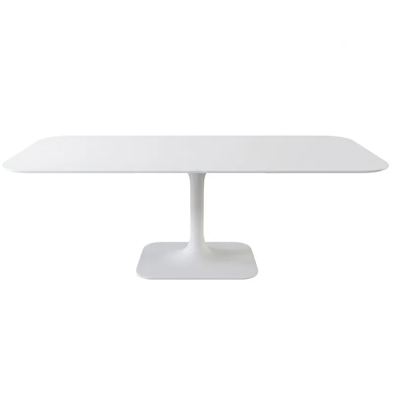 Mesa de comedor moderna de madera Iota | Mesa rectangular para sala de estar