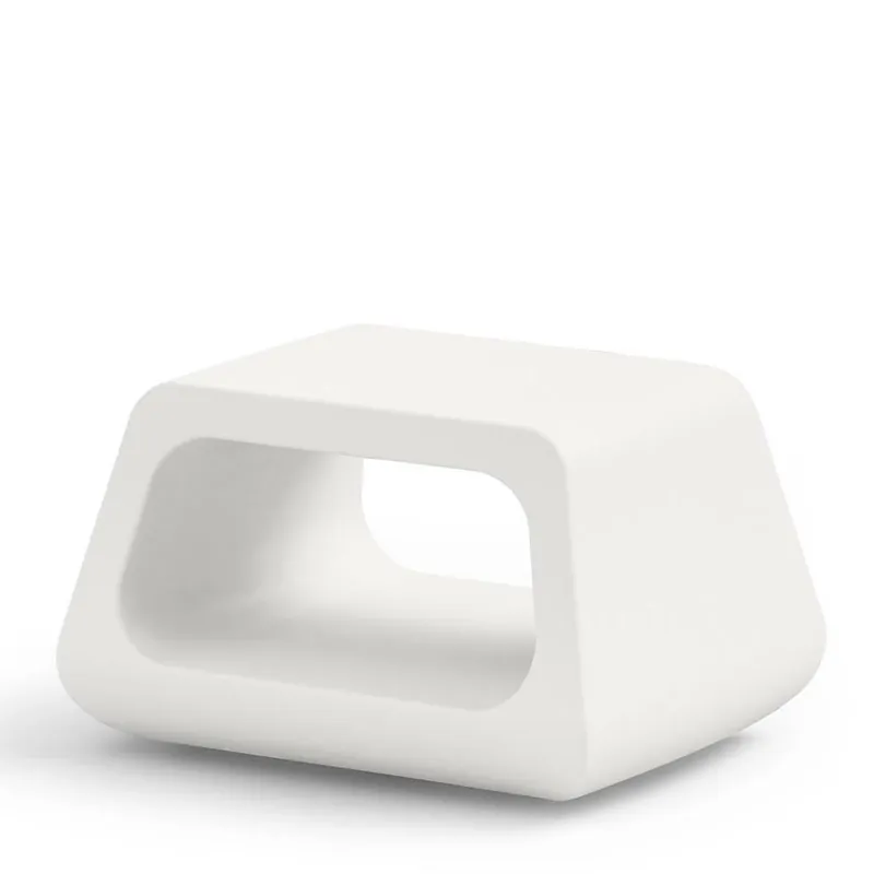 Lyxo | Mesa de centro de exterior de polietileno Sugar - Mueble de jardin