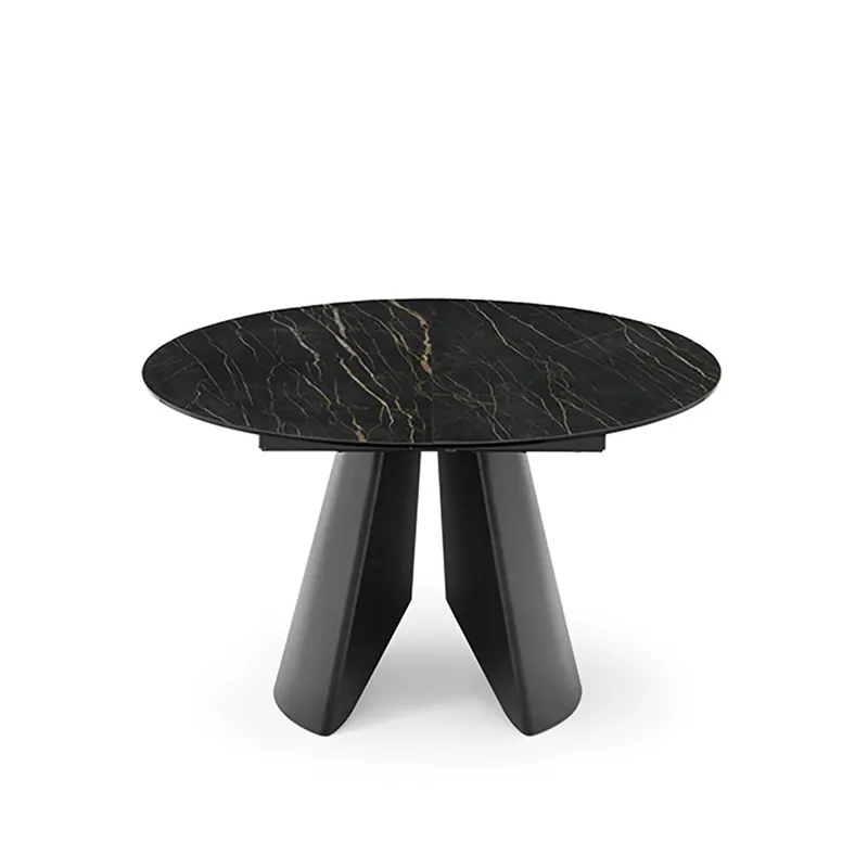 Connubia | Mesa redonda extensible Frac | Calligaris - Sala de estar