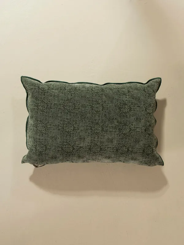 Almohadón Kilim Avocado Maison de Vacances