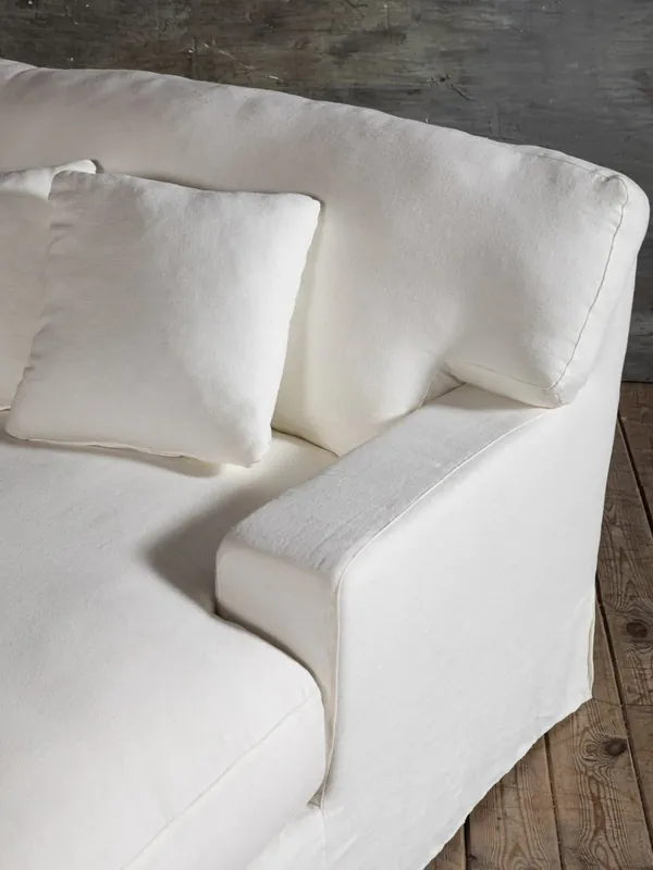 Funda Chaise longue Capri marfil - Tapidisseny