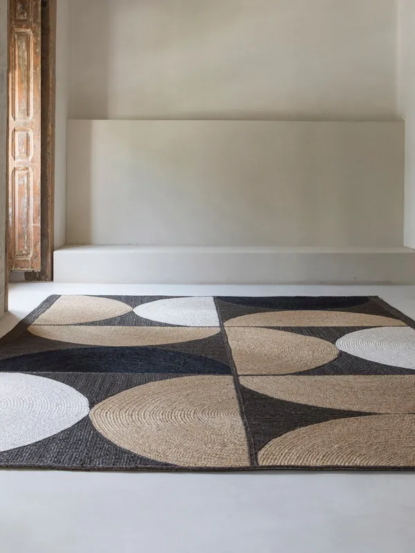 Alfombra Rocky Pirogue / Caramel - Elitis