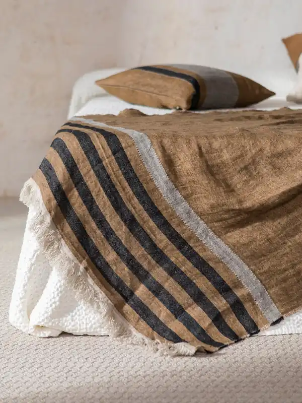 Plaid the Belgian towel Nairobi 110x180 - Libeco