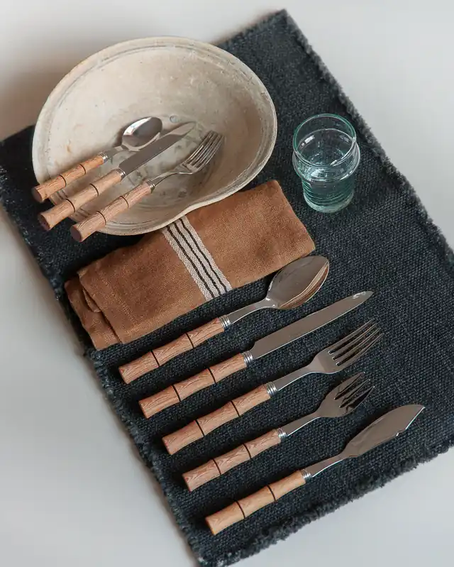 Cubertería Bambú 6 pax. Sabre Paris