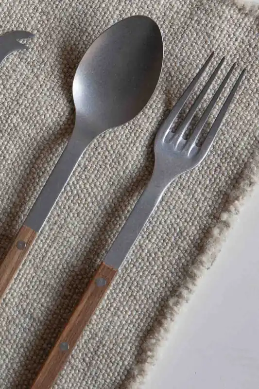 Juego de Cubiertos de servir teca Bistrot Sabre Paris