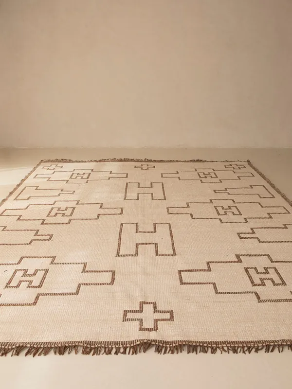 Alfombra Touareg Tagumart White - Alfombras Peña