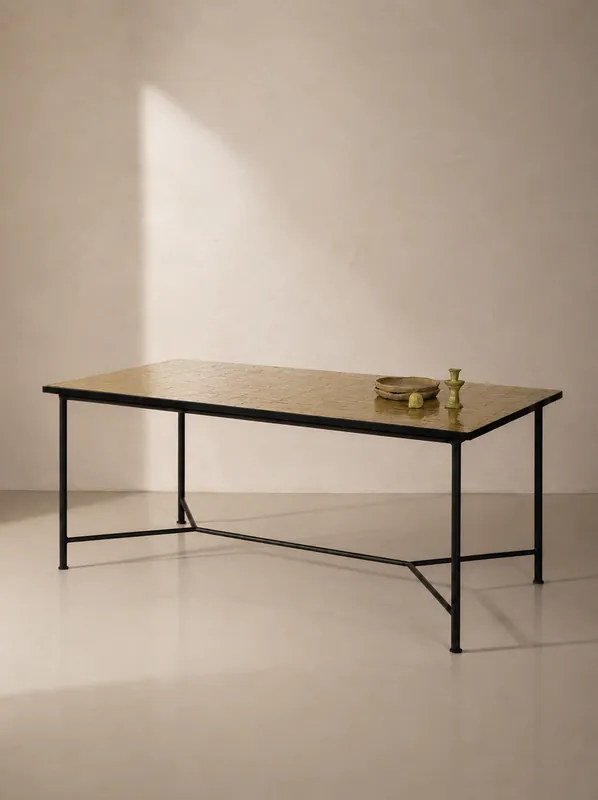 Mesa Zellige Mott Olive - Rachid