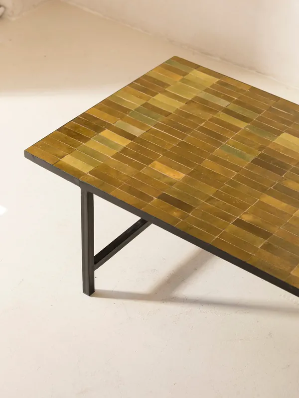 Mesa de centro Zellige Olive 180x70x40cm - Rachid