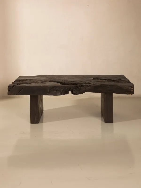 Mesa centro Yakisugi 130cm - Atmosphere d'ailleurs