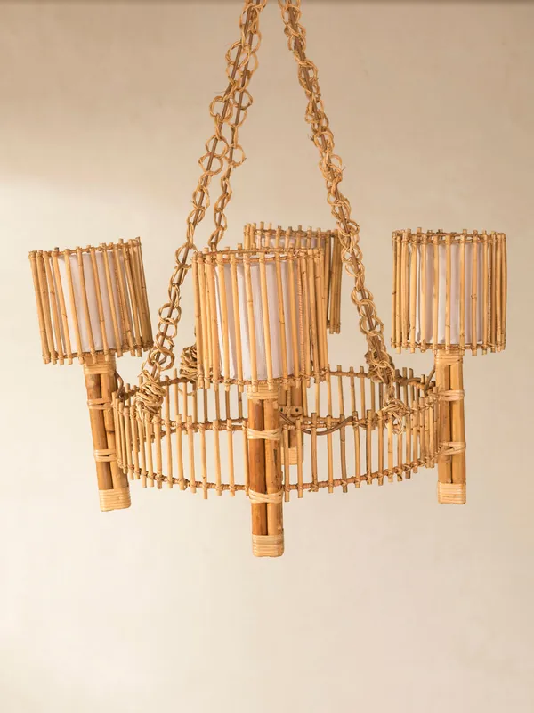 Chandelier ratán - Santano