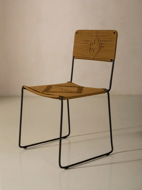Silla Nawal Tabac - Jocker Cuir