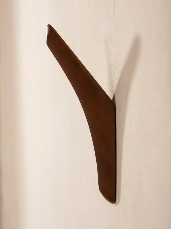 Colgador de pared PI caoba marrón oscuro - Etnic Craft