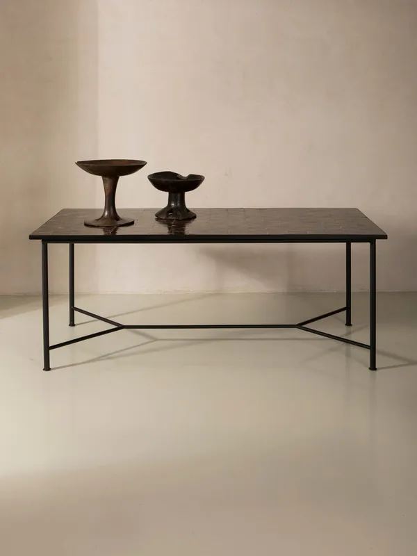 Mesa Mott Zellige Marrón - Rachid