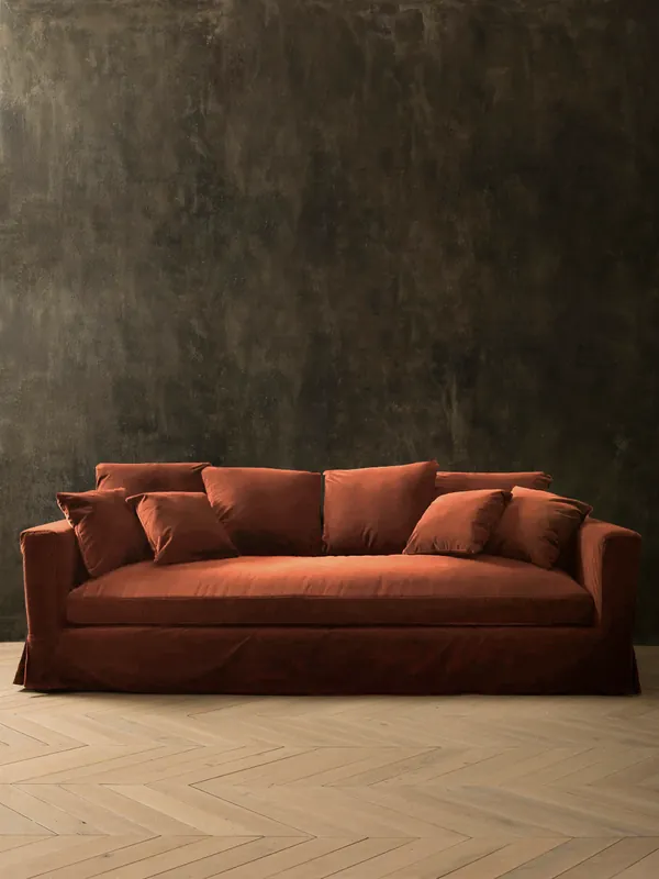 Sofá Omaanda Terciopelo Copper - Tapidisseny