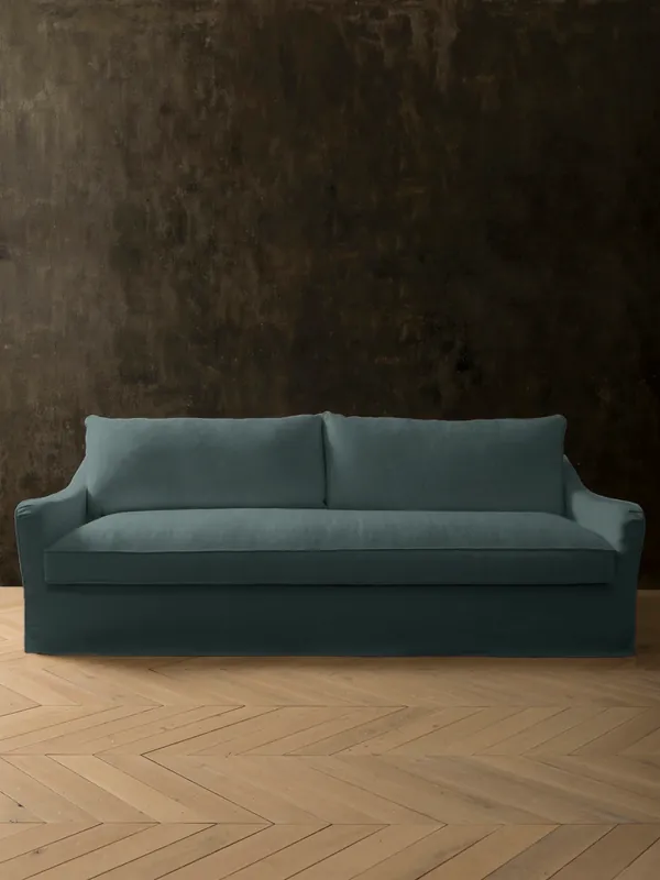 Sofá Soho Lino Azul Plomizo - Tapidisseny