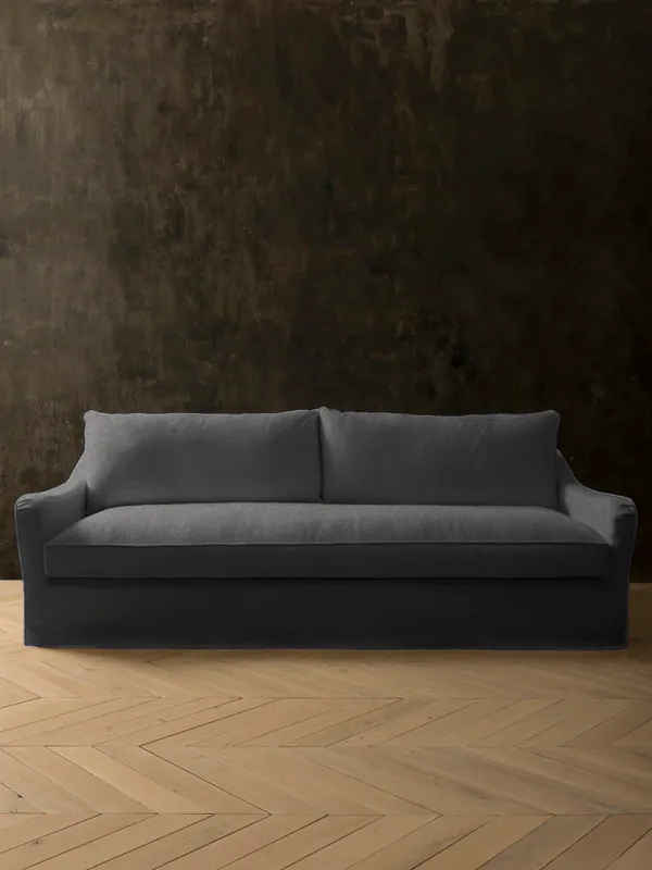 Sofá Soho Lino Gris Antracita - Tapidisseny