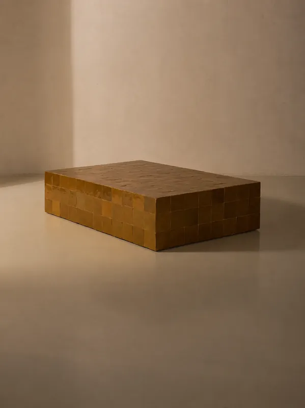 Mesa Cube Ámbar - Rachid
