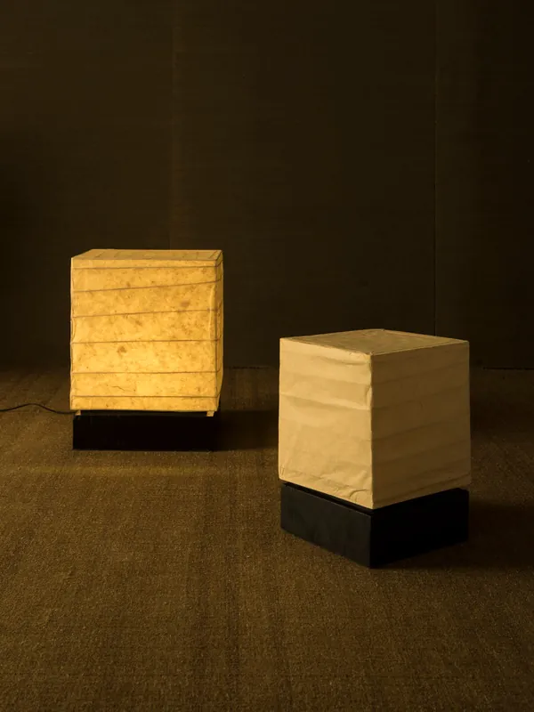 Lámpara Yakisugi y Papel Xuan - Govan Furniture