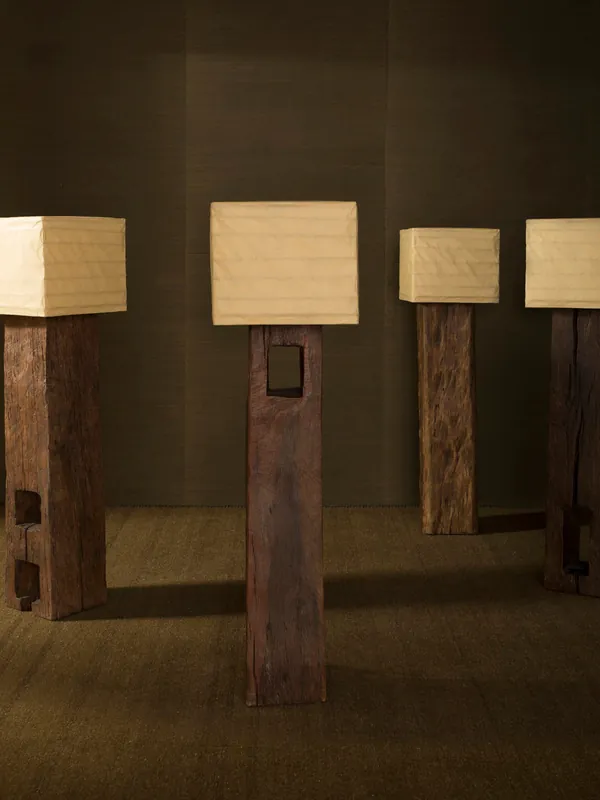 Lámpara de pie Wabi III - Govan Furniture