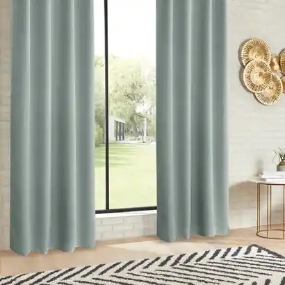 Juego de 2 cortinas opacas "Odelie" - Atmosphera
