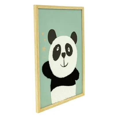 Lienzo Impreso Enmarcado Panda "Andy" - Atmosphera