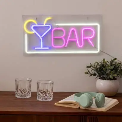 Neón de pared LED "Bar" - Atmosphera