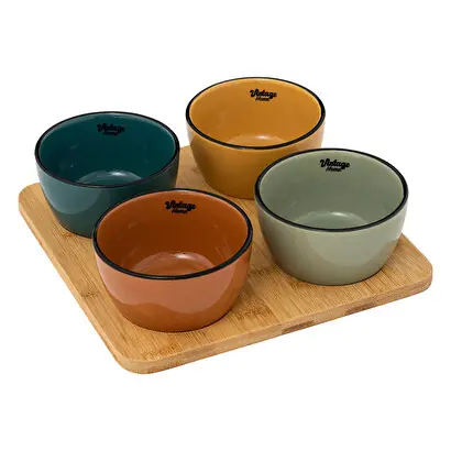 Servicio de aperitivo de 5 piezas "Be Vintage" - SECRET DE GOURMET
