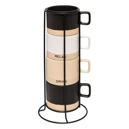 Soporte para 4 tazas "Luca" - SECRET DE GOURMET