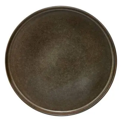 Lote de 6 platos llanos "Tierra Desconocida" - SECRET DE GOURMET