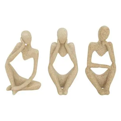 Juego de 3 estatuas "Aby" - Atmosphera