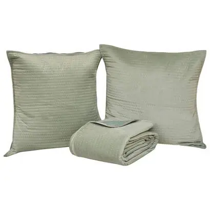 Cubrecama y 2 fundas de almohada "Lilou" - Atmosphera