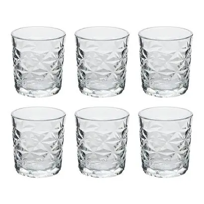 Juego de 6 vasos bajos "Juli'Eau" - SECRET DE GOURMET