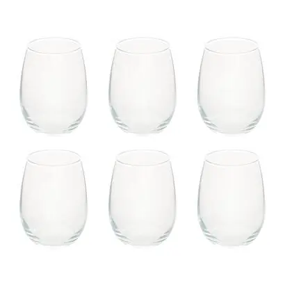 Lote de 6 vasos bajos "Nic'Eau" - SECRET DE GOURMET