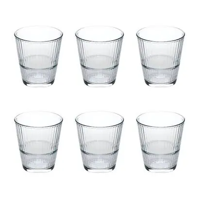 6 vasos bajos "Lin'Eau" - SECRET DE GOURMET
