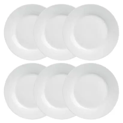 Juego de 6 platos llanos "Ronde" - atmosphera.com