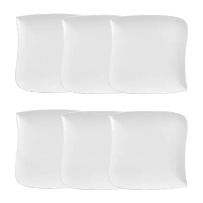 Lote de 6 platos de postre "Vague" - atmosphera.com