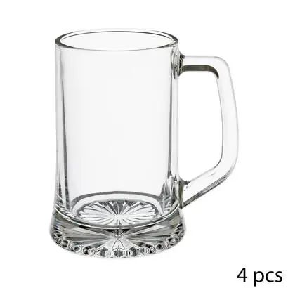 Lote de 4 vasos de cerveza "Biere" - atmosphera.com