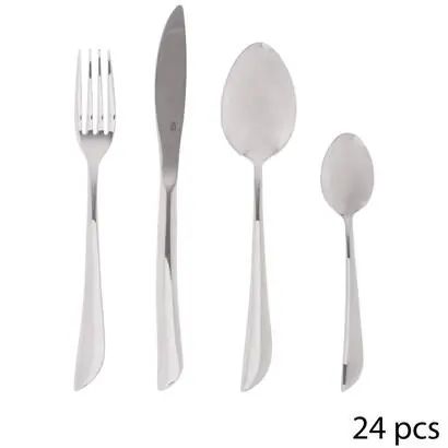 Cubertería de 24 piezas "Serrat" - atmosphera.com