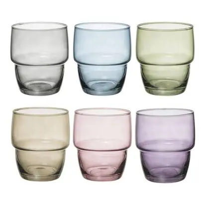 Lote de 6 vasos bajos "Rodrig'Eau" - atmosphera.com