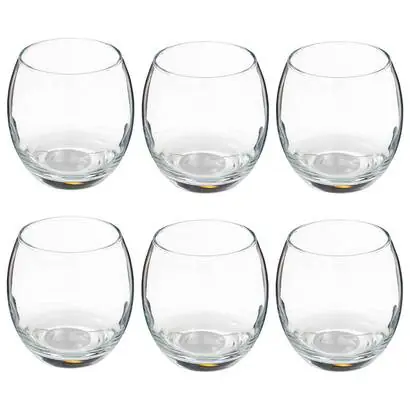 Lote de 6 vasos bajos "Cesari'Eau" - atmosphera.com