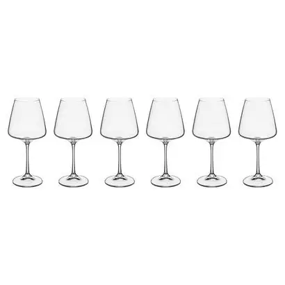 Lote de 6 copas de vino "Selenga" - atmosphera.com
