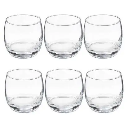Lote de 6 vasos bajos "Empil'Eau" - atmosphera.com