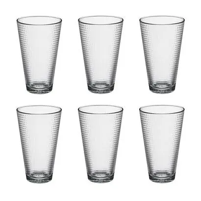 Lote de 6 vasos altos "Benit'Eau" - atmosphera.com