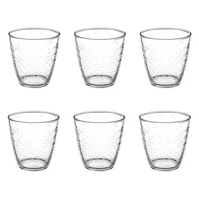 Lote de 6 vasos bajos "Rome'Eau" - atmosphera.com