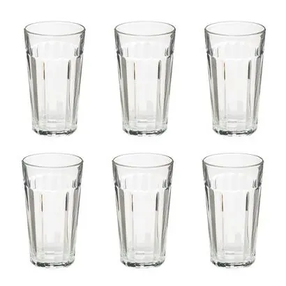 Lote de 6 vasos altos "Lorenz'Eau" - atmosphera.com