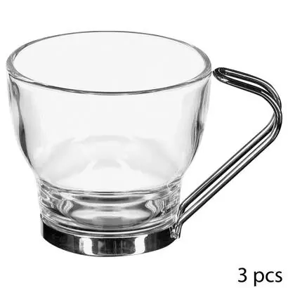 Lote de 3 tazas "Metal" - atmosphera.com