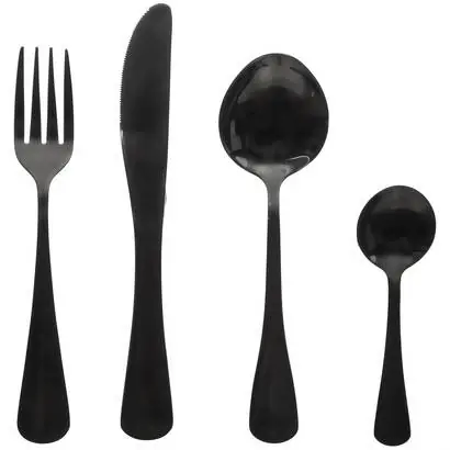 Cubertería de 16 piezas "Shadow" - atmosphera.com