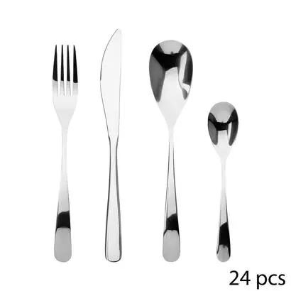 Cubertería de 24 piezas "Mesa" - atmosphera.com
