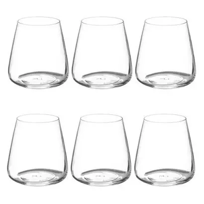 Lote de 6 vasos bajos "Selenga" - atmosphera.com