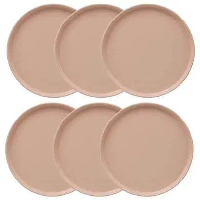 Juego de 6 platos llanos "Marie" - atmosphera.com